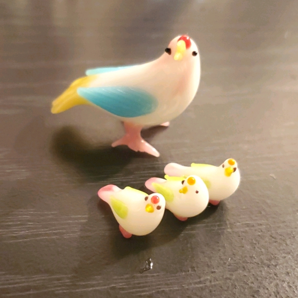 Glass figurines